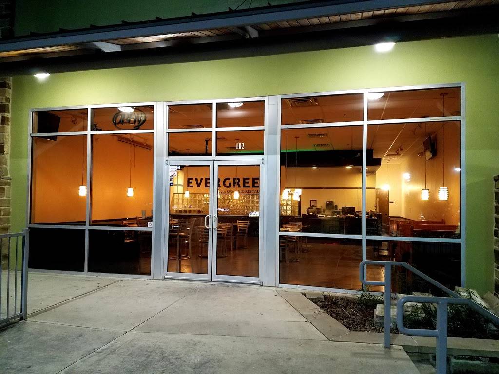 EVERGREEN Organic Restaurant | restaurant | 523 Med Ct #102, San Antonio, TX 78258, USA | 2104371057 OR +1 210-437-1057