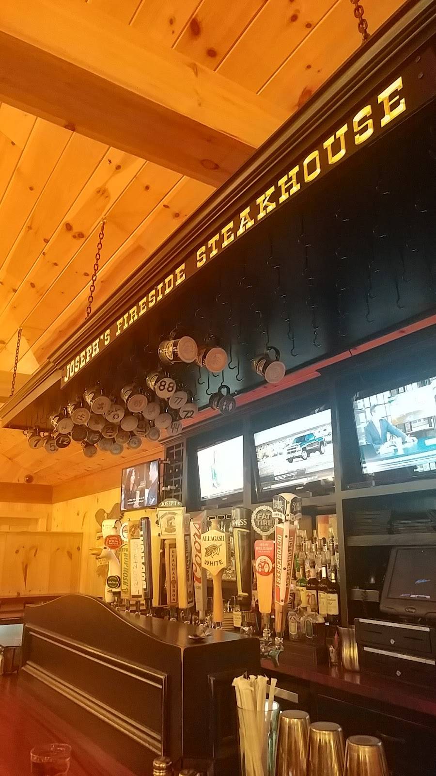 Josephs Fireside Steakhouse | restaurant | 99 W River Rd, Waterville, ME 04901, USA | 2078778325 OR +1 207-877-8325