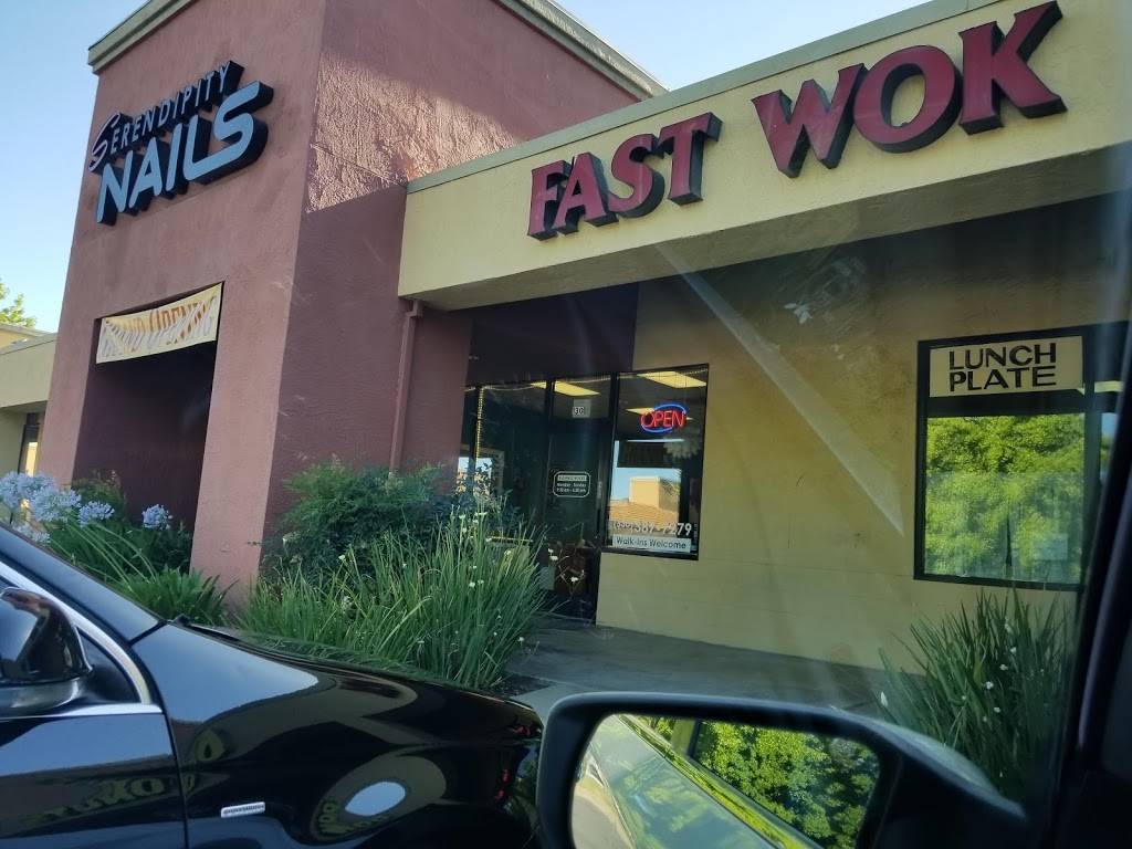 Fast Wok | restaurant | 2650 Cameron Park Dr #120, Cameron Park, CA 95682, USA | 5306765306 OR +1 530-676-5306
