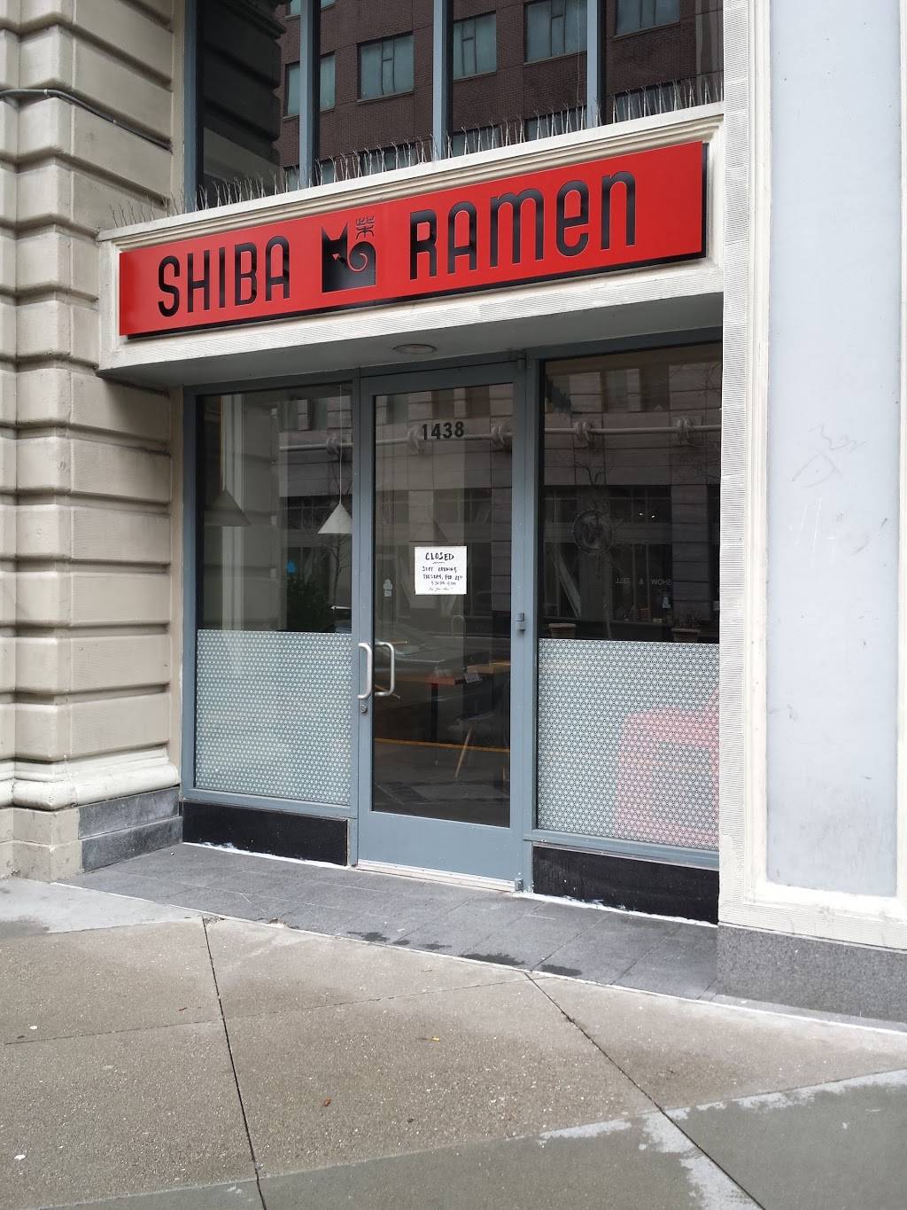 Shiba Ramen | restaurant | 1438 Broadway, Oakland, CA 94612, USA | 5108174778 OR +1 510-817-4778