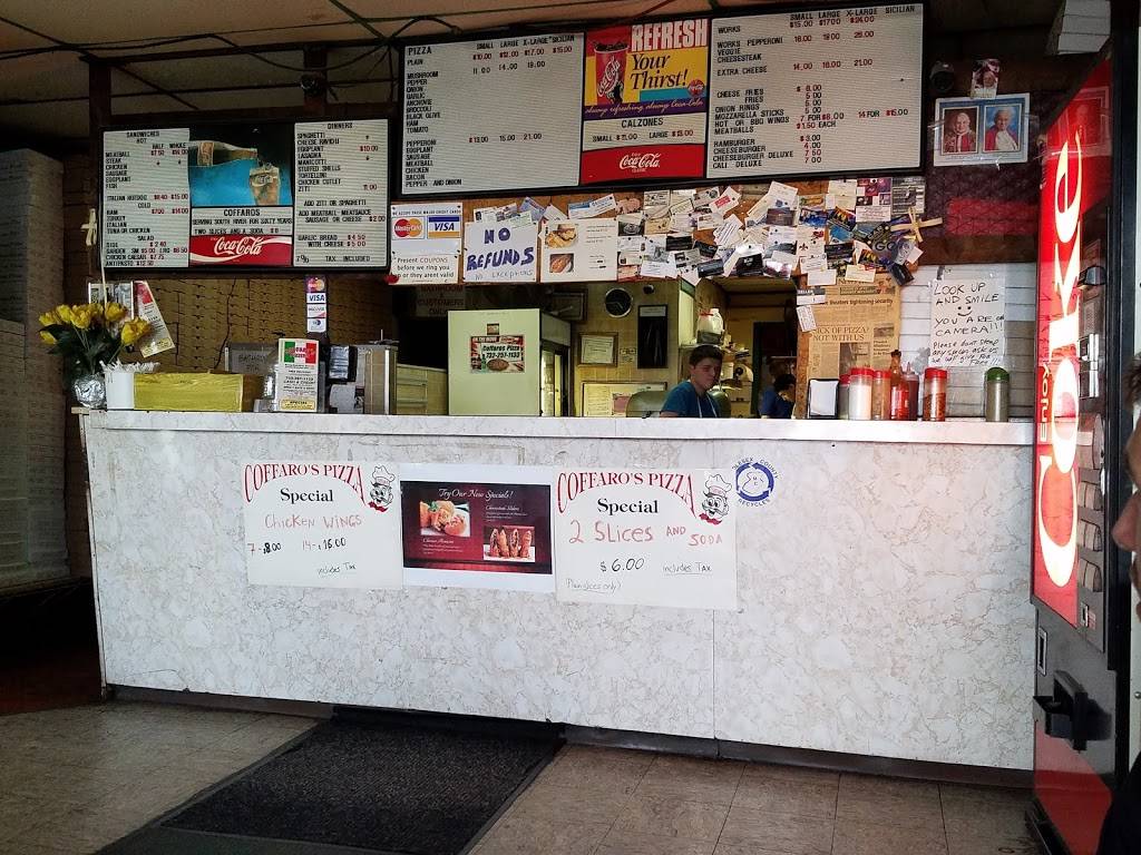 Coffaros Pizza | restaurant | 58 Obert St B, South River, NJ 08882, USA | 7322571133 OR +1 732-257-1133