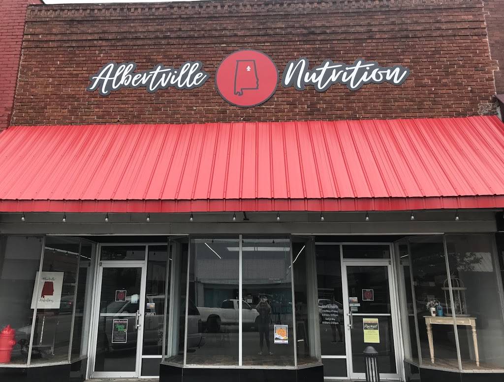 Albertville Nutrition | restaurant | 119 E Main St, Albertville, AL 35950, USA | 2566602655 OR +1 256-660-2655