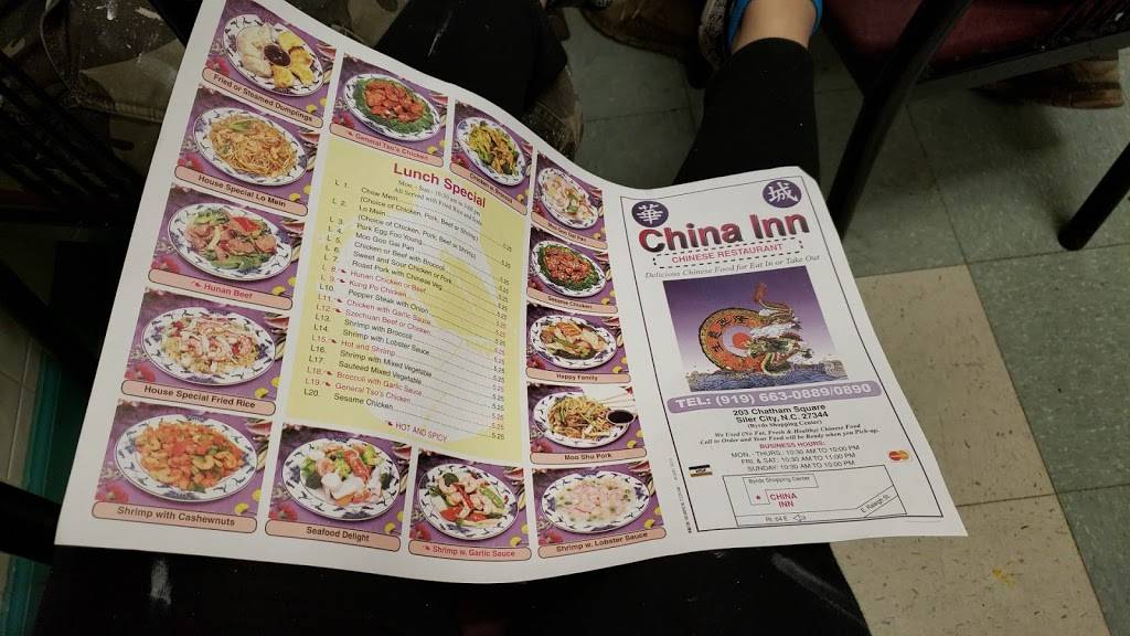 New China Inn | restaurant | 203 Chatham Sq, Siler City, NC 27344, USA | 9196630889 OR +1 919-663-0889