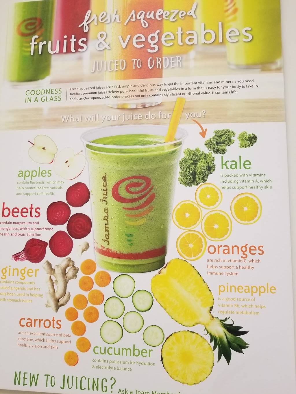 Jamba Juice Arnold Retail Center | restaurant | 1045 Arnold Dr, Martinez, CA 94553, USA | 9259576446 OR +1 925-957-6446