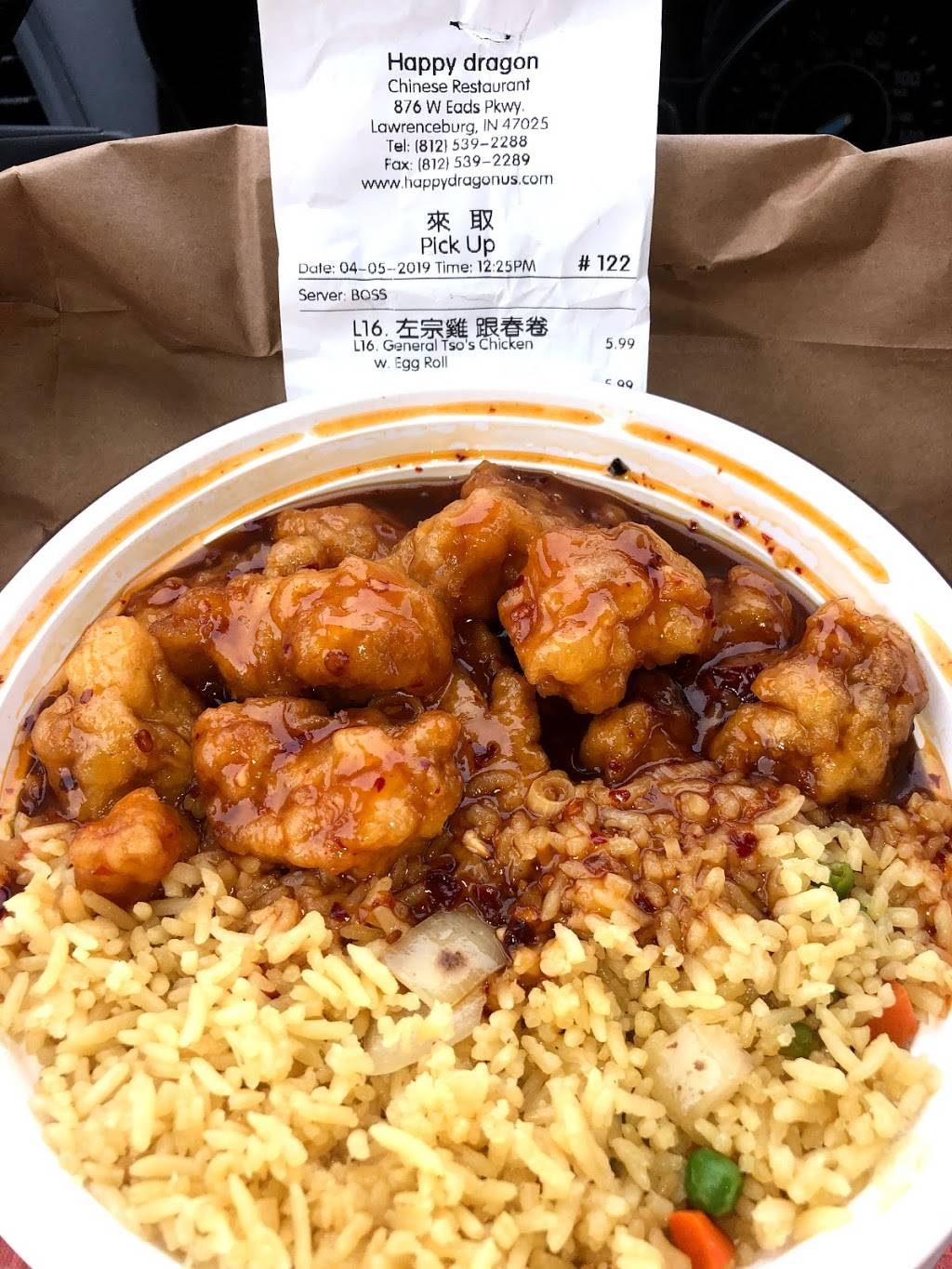 Happy Dragon | restaurant | 876 W Eads Pkwy, Lawrenceburg, IN 47025, USA | 8125392289 OR +1 812-539-2289