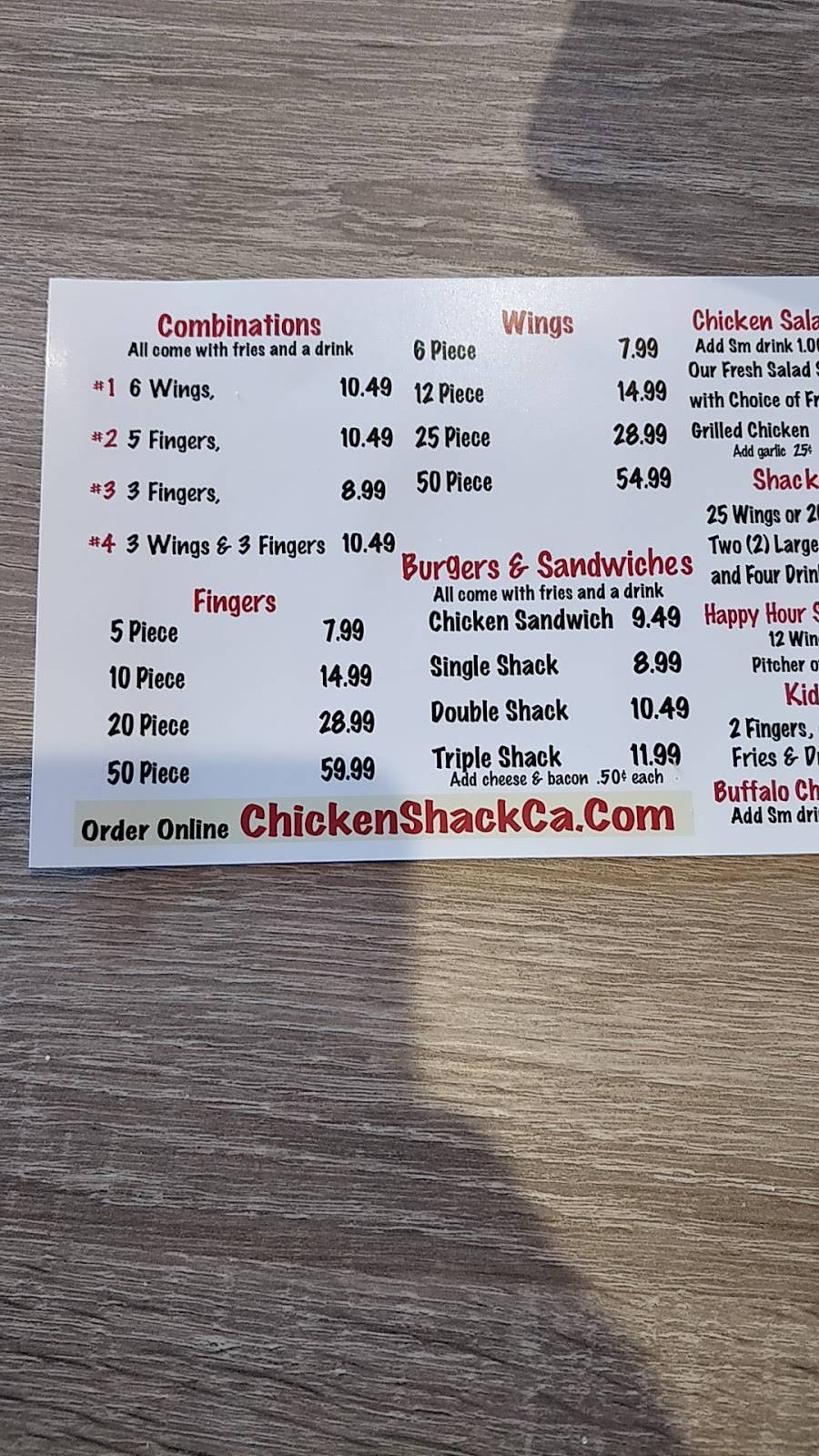 The Chicken Shack | restaurant | 7675 N Blackstone Ave #114, Fresno, CA 93720, USA | 5598783134 OR +1 559-878-3134
