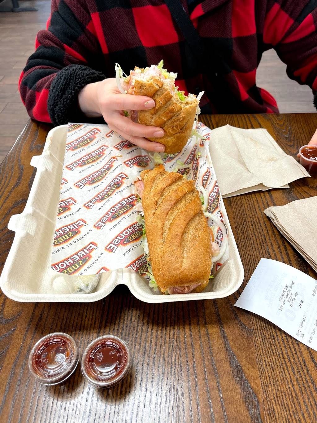 Firehouse Subs Sunshine Street | meal delivery | 3309 E Sunshine St B, Springfield, MO 65804, USA | 4173501994 OR +1 417-350-1994