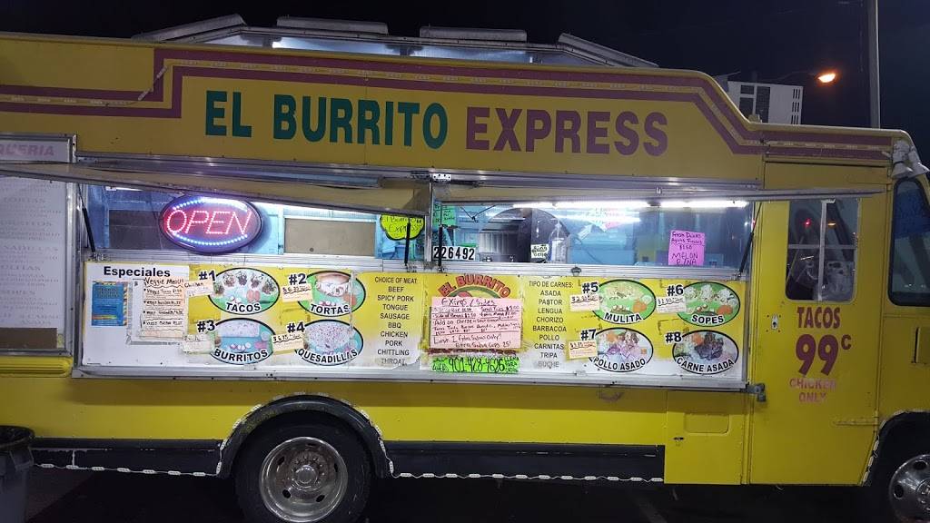 El Burrito Expess | restaurant | 1675 Madison Ave, Memphis, TN 38104, USA | 9014289626 OR +1 901-428-9626