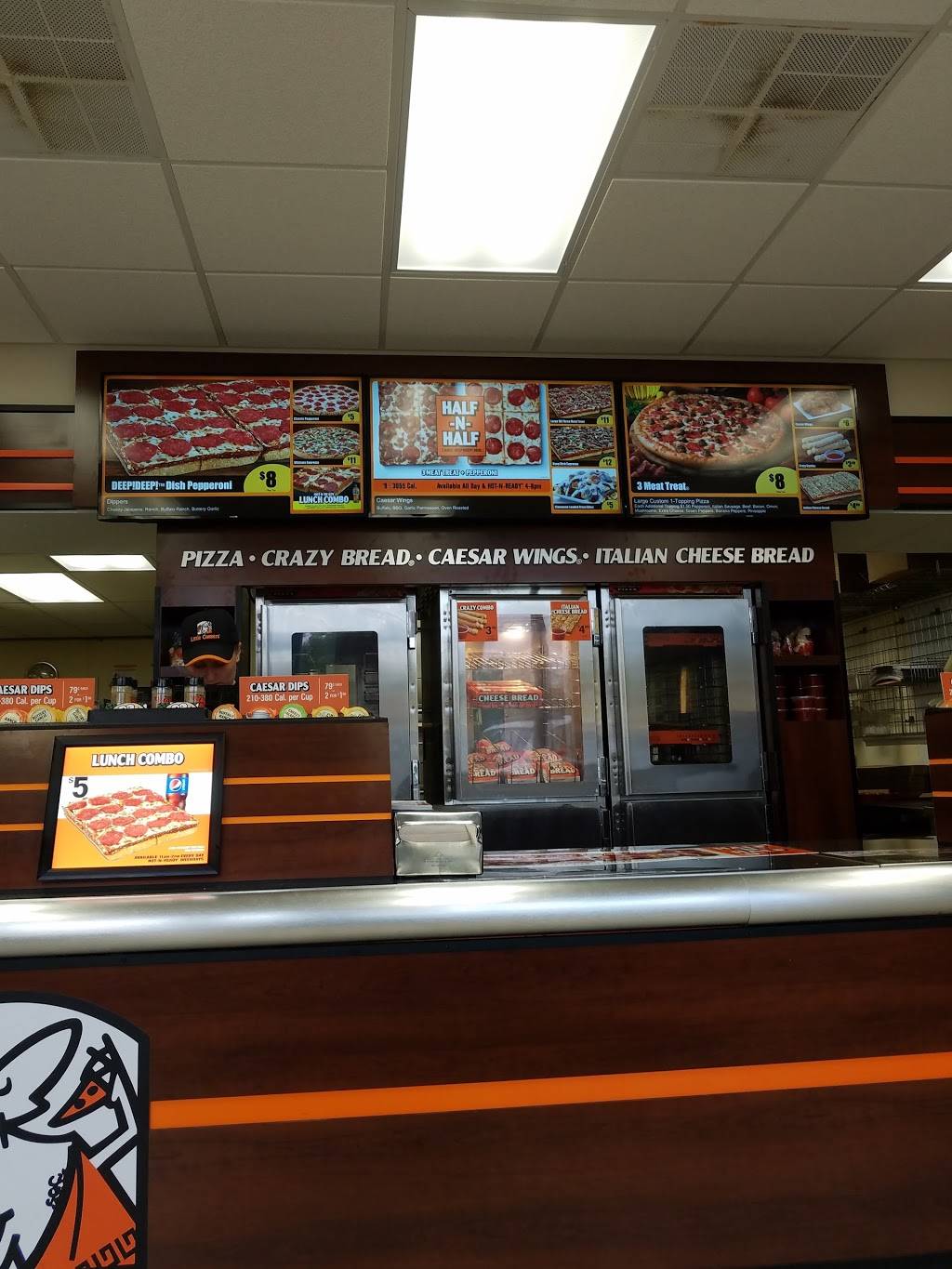 Little Caesars Pizza | meal takeaway | 3 W Lincoln Ave, Charleston, IL 61920, USA | 2173454743 OR +1 217-345-4743