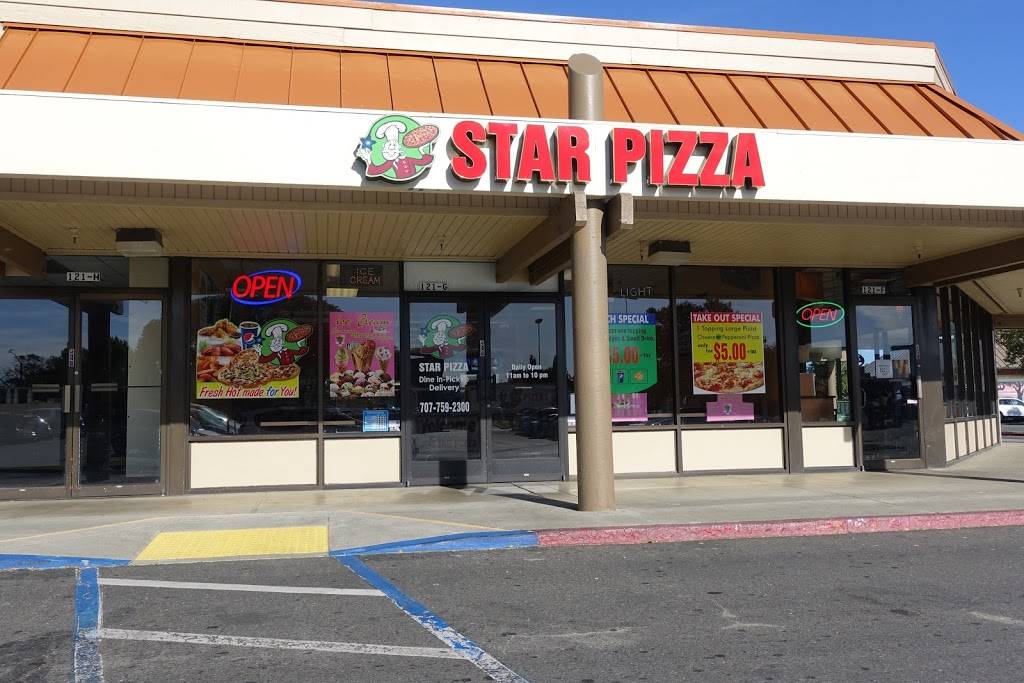 Star Pizza | restaurant | 121 Sunset Ave g, Suisun City, CA 94585, USA | 7077592300 OR +1 707-759-2300