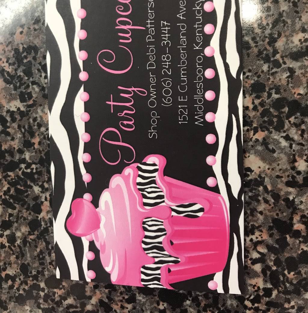 Party Cupcakes | restaurant | 1521 E Cumberland Ave, Middlesboro, KY 40965, USA | 6062483447 OR +1 606-248-3447