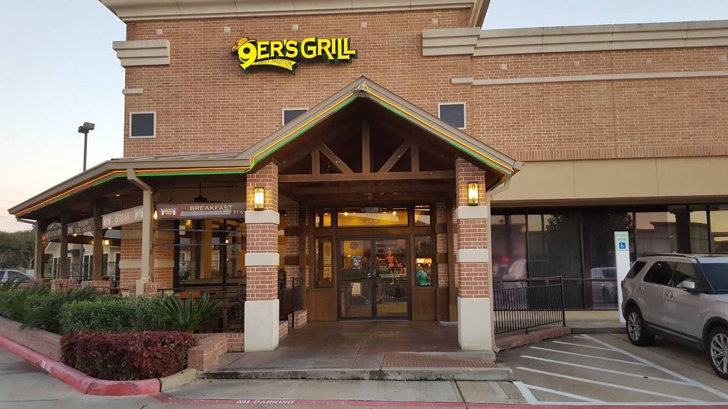 9ers Grill @ Katy | meal takeaway | 23225 Kingsland Blvd, Katy, TX 77494, USA | 2813951133 OR +1 281-395-1133