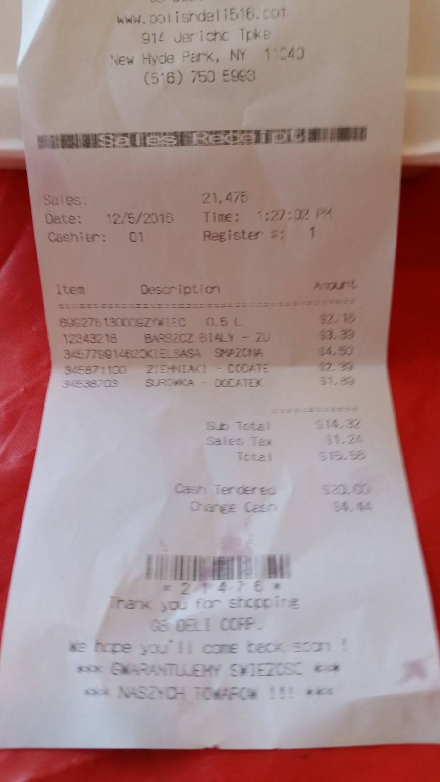 G B Deli | restaurant | 914 Jericho Turnpike, New Hyde Park, NY 11040, USA | 5167505993 OR +1 516-750-5993