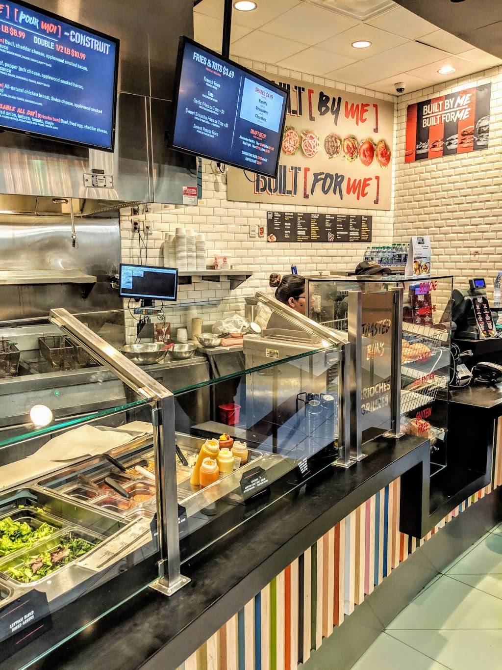 Built Custom Burgers | restaurant | Level 3, Terminal 1, Mississauga, ON L4W 2P7, Canada | 4167762477 OR +1 416-776-2477