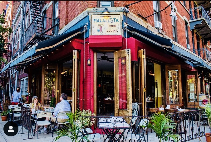 Malatesta Trattoria | restaurant | 649 Washington St, New York, NY 10014, USA | 2127411207 OR +1 212-741-1207