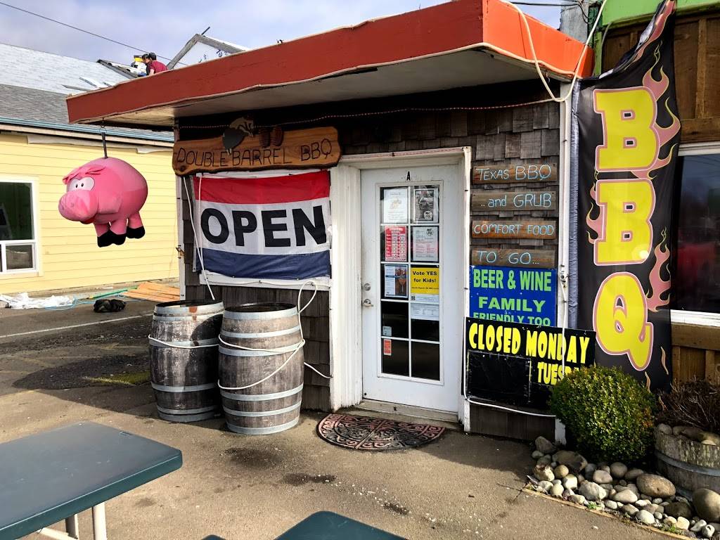 Double Barrel BBQ | restaurant | 732 Point Brown Ave NW, Ocean Shores, WA 98569, USA | 3605005872 OR +1 360-500-5872