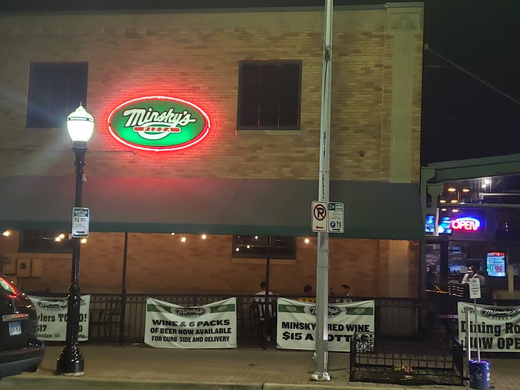 Minskys Pizza | restaurant | 427 Main St, Kansas City, MO 64105, USA | 8164211122 OR +1 816-421-1122