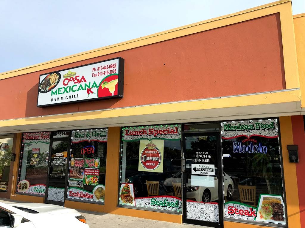 Casa Mexicana Bar & Grill | restaurant | 2601, 3642, W Gandy Blvd b, Tampa, FL 33611, USA | 8134430962 OR +1 813-443-0962