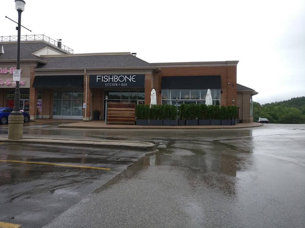 Fishbone Kitchen + Bar | restaurant | 302 Wellington St E #7, Aurora, ON L4G 1J5, Canada | 9055036146 OR +1 905-503-6146