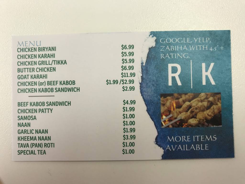 Roti Kabob | restaurant | 2100 12th St, Lynchburg, VA 24501, USA | 4343638088 OR +1 434-363-8088