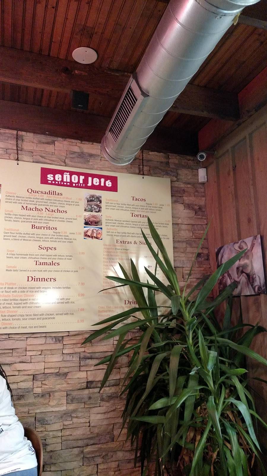 Senor Jefe Mexican Grill | meal takeaway | 7446 W North Ave, Elmwood Park, IL 60707, USA | 7085830000 OR +1 708-583-0000