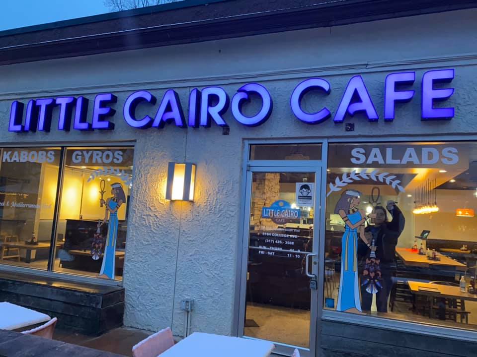 Little Cairo Cafe (Broad Ripple) | restaurant | 5164 N College Ave, Indianapolis, IN 46205, USA | 3174263588 OR +1 317-426-3588