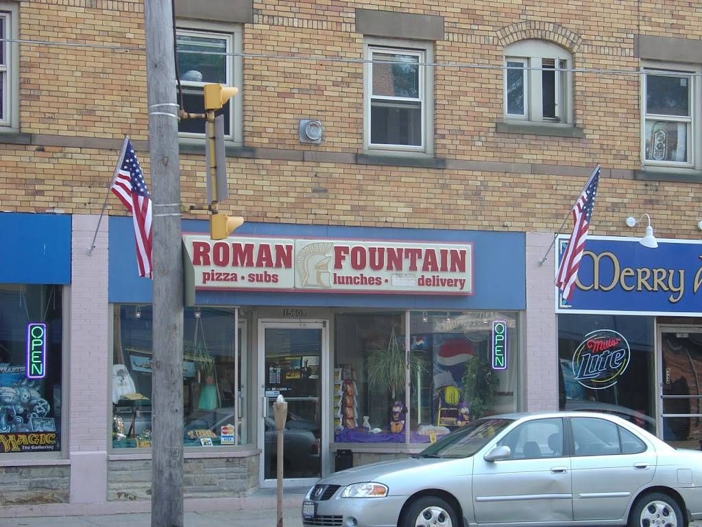 Roman Fountain Pizza & Subs | meal delivery | 15603 Detroit Ave, Lakewood, OH 44107, USA | 2162216633 OR +1 216-221-6633