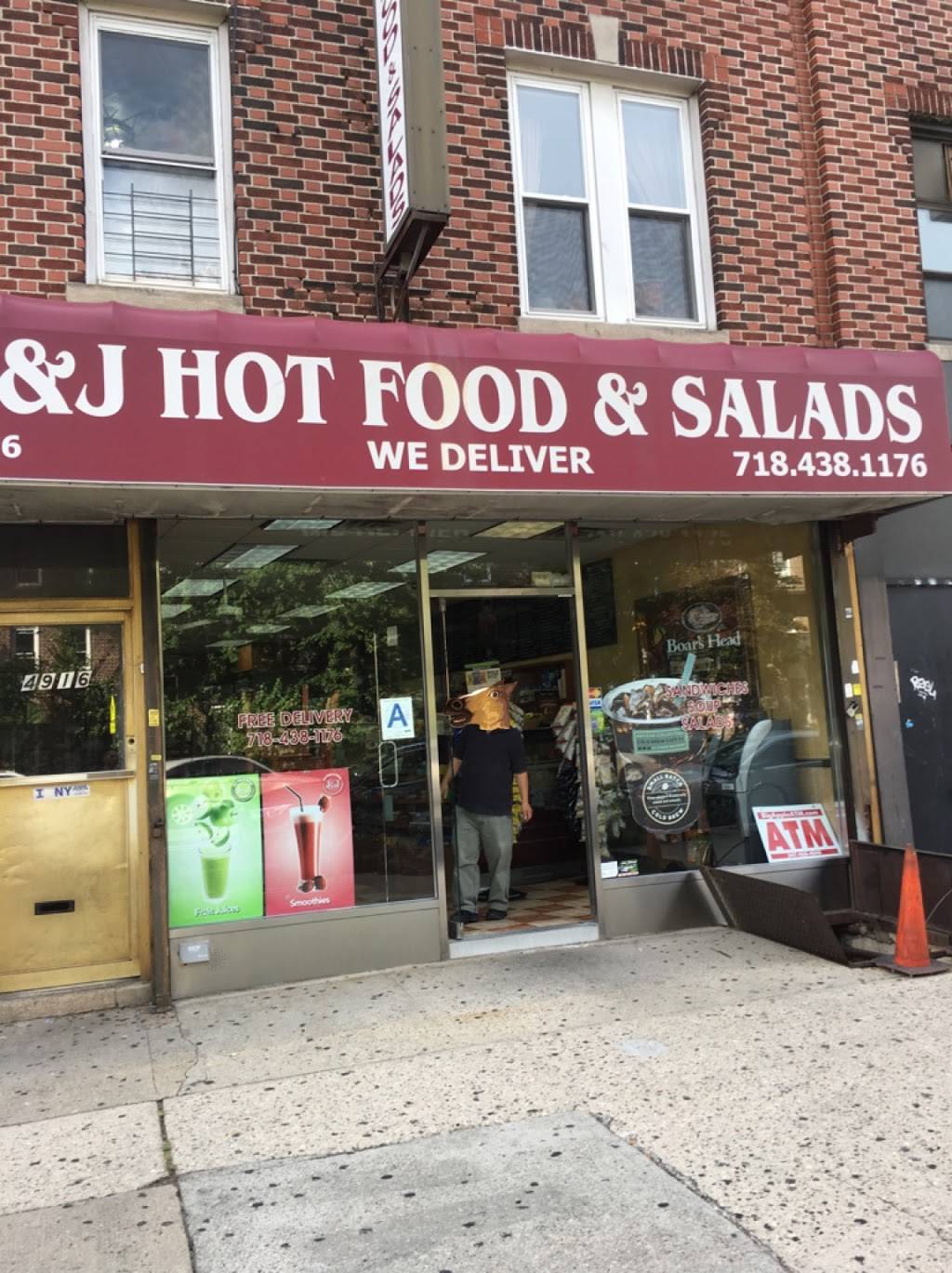 J & J Hot Food & Salad | restaurant | 4916 Fort Hamilton Pkwy, Brooklyn, NY 11219, USA | 7184381176 OR +1 718-438-1176