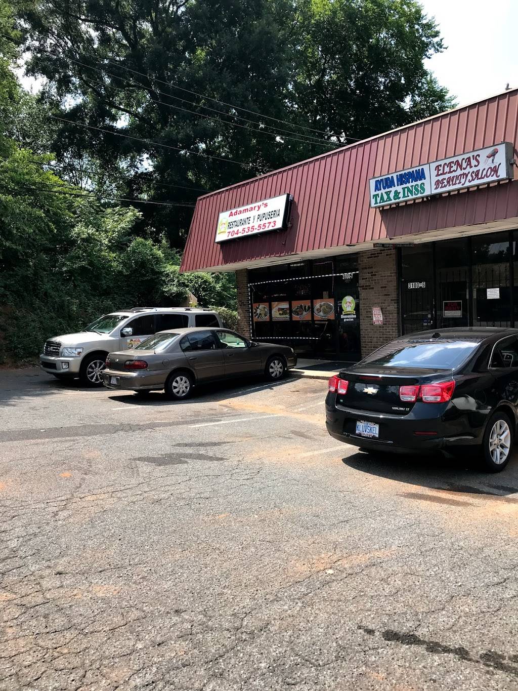 Adamarys Restaurante Y Pupuseria | restaurant | 3100 Central Ave, Charlotte, NC 28205, USA | 7045355573 OR +1 704-535-5573