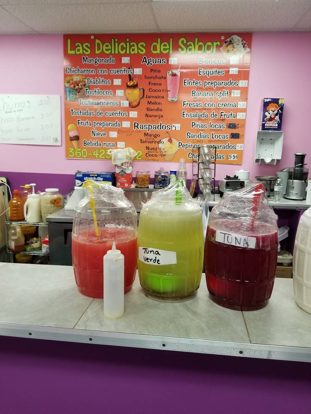 Las Delicias Del Sabor | meal takeaway | 866 15th Ave, Longview, WA 98632, USA | 3604232432 OR +1 360-423-2432