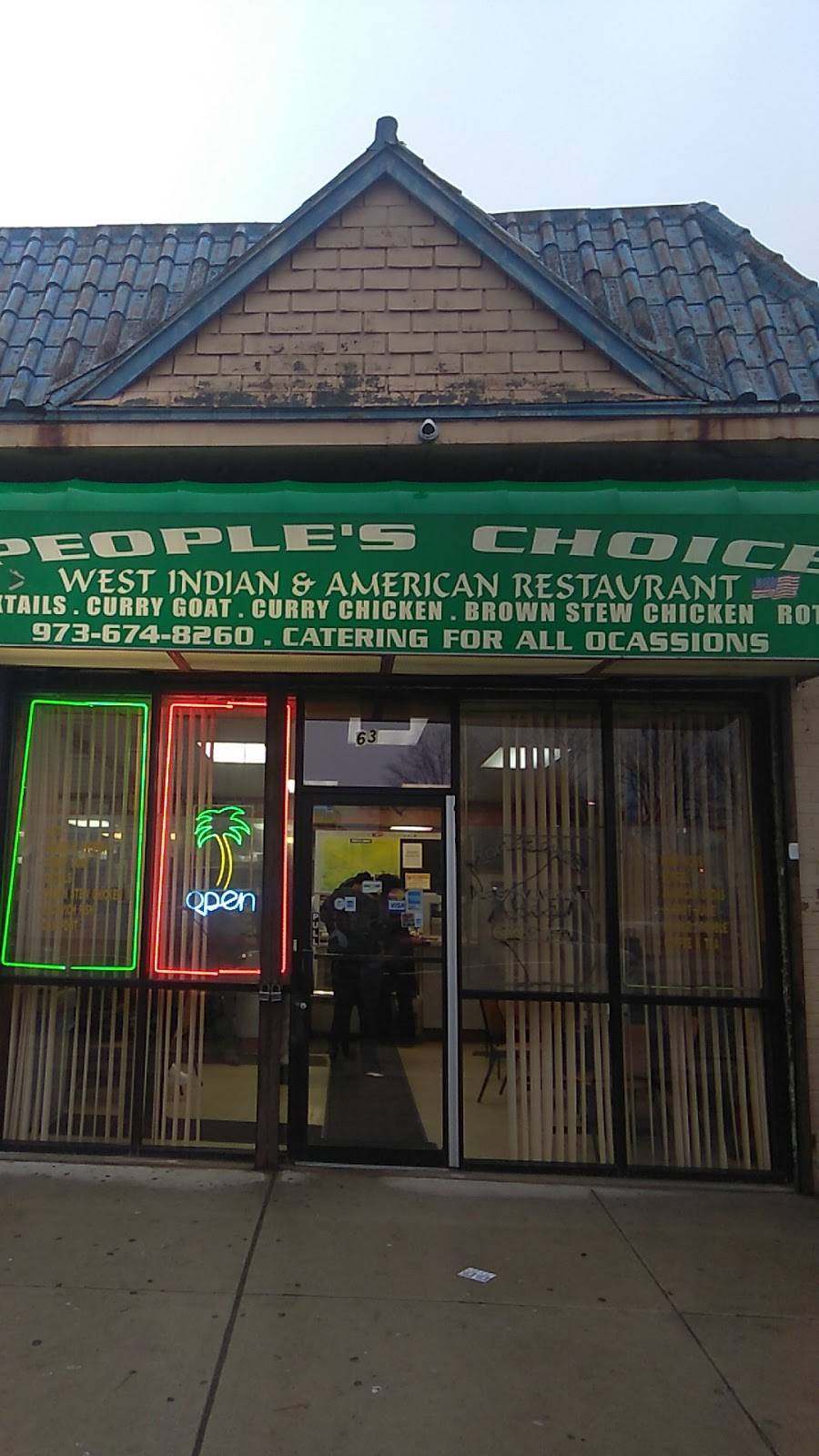 Peoples Choice Restaurant | restaurant | 63 Central Ave, East Orange, NJ 07018, USA | 9736748260 OR +1 973-674-8260