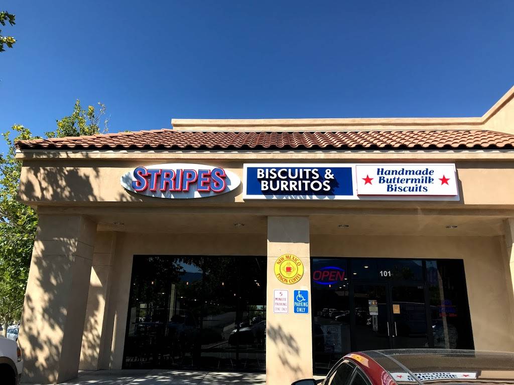 Stripes Biscuits & Burritos | restaurant | 8050 Academy Rd NE #101, Albuquerque, NM 87111, USA | 5058355214 OR +1 505-835-5214