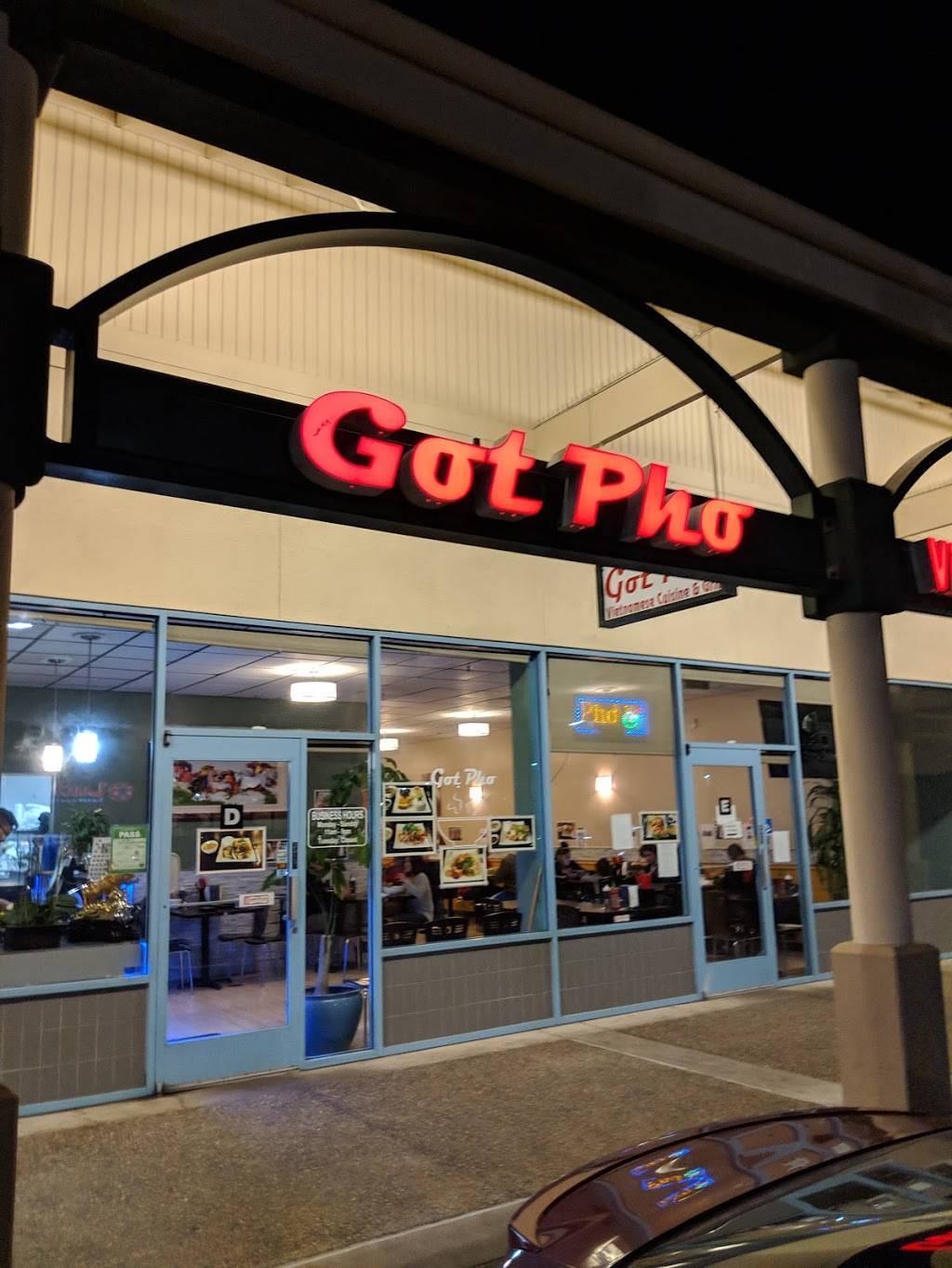 Got Pho | restaurant | 1230 El Camino Real d, San Bruno, CA 94066, USA | 6506348711 OR +1 650-634-8711