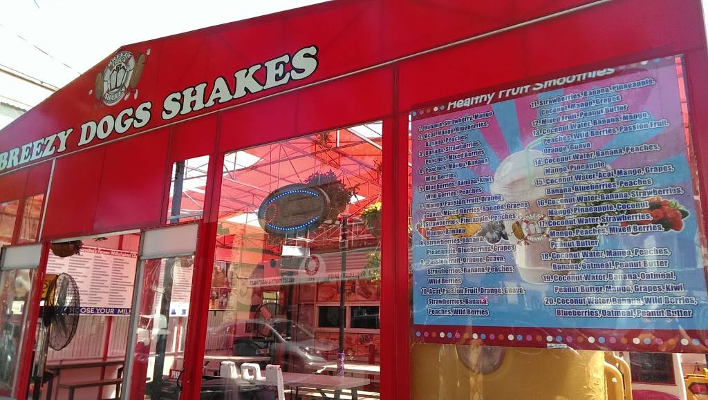 Breezy Dogs Shakes & More | restaurant | 410 Beach 129th St, Rockaway Park, NY 11694, USA | 7186347000 OR +1 718-634-7000