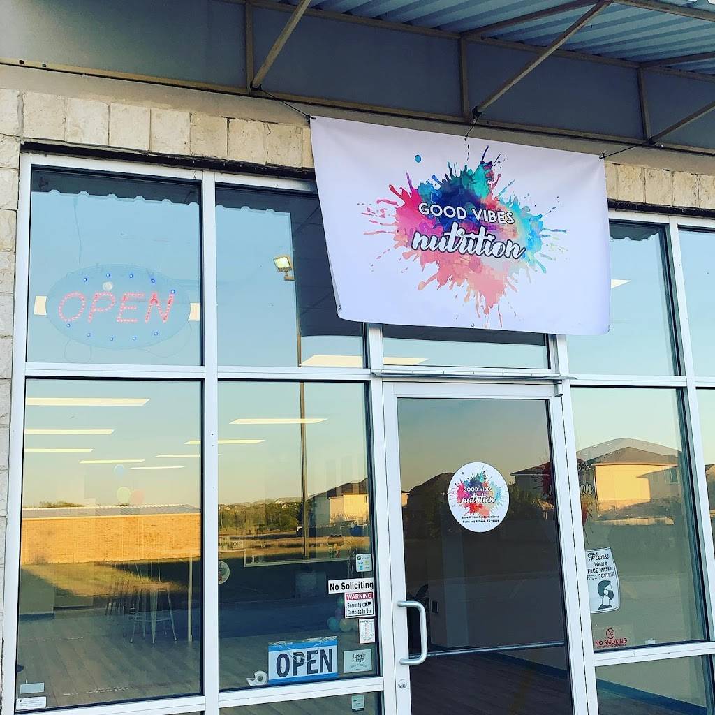 Good Vibes Nutrition | restaurant | 4200 W Stan Schlueter Loop Ste 107, Killeen, TX 76549, USA | 2023511808 OR +1 202-351-1808