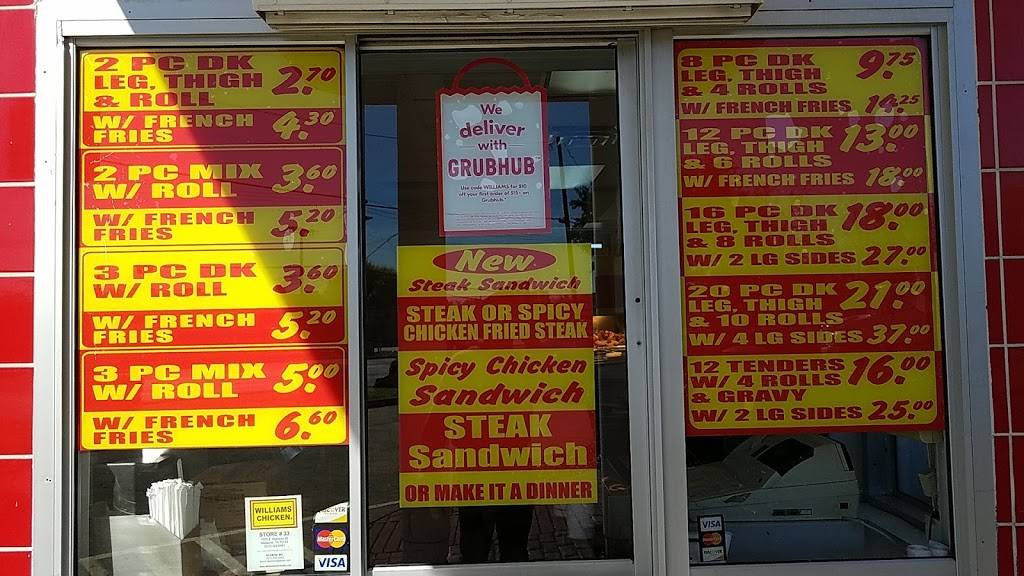 Williams Chicken | restaurant | 1020 US-80, Mesquite, TX 75149, USA | 9723290091 OR +1 972-329-0091