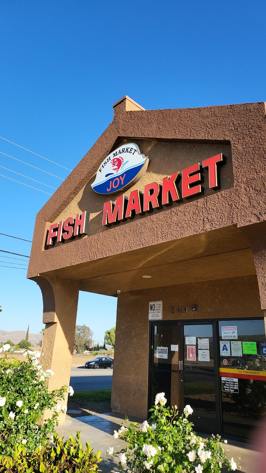 Joy Fish Market | restaurant | 13373 Perris Blvd E414, Moreno Valley, CA 92553, USA | 9512430443 OR +1 951-243-0443