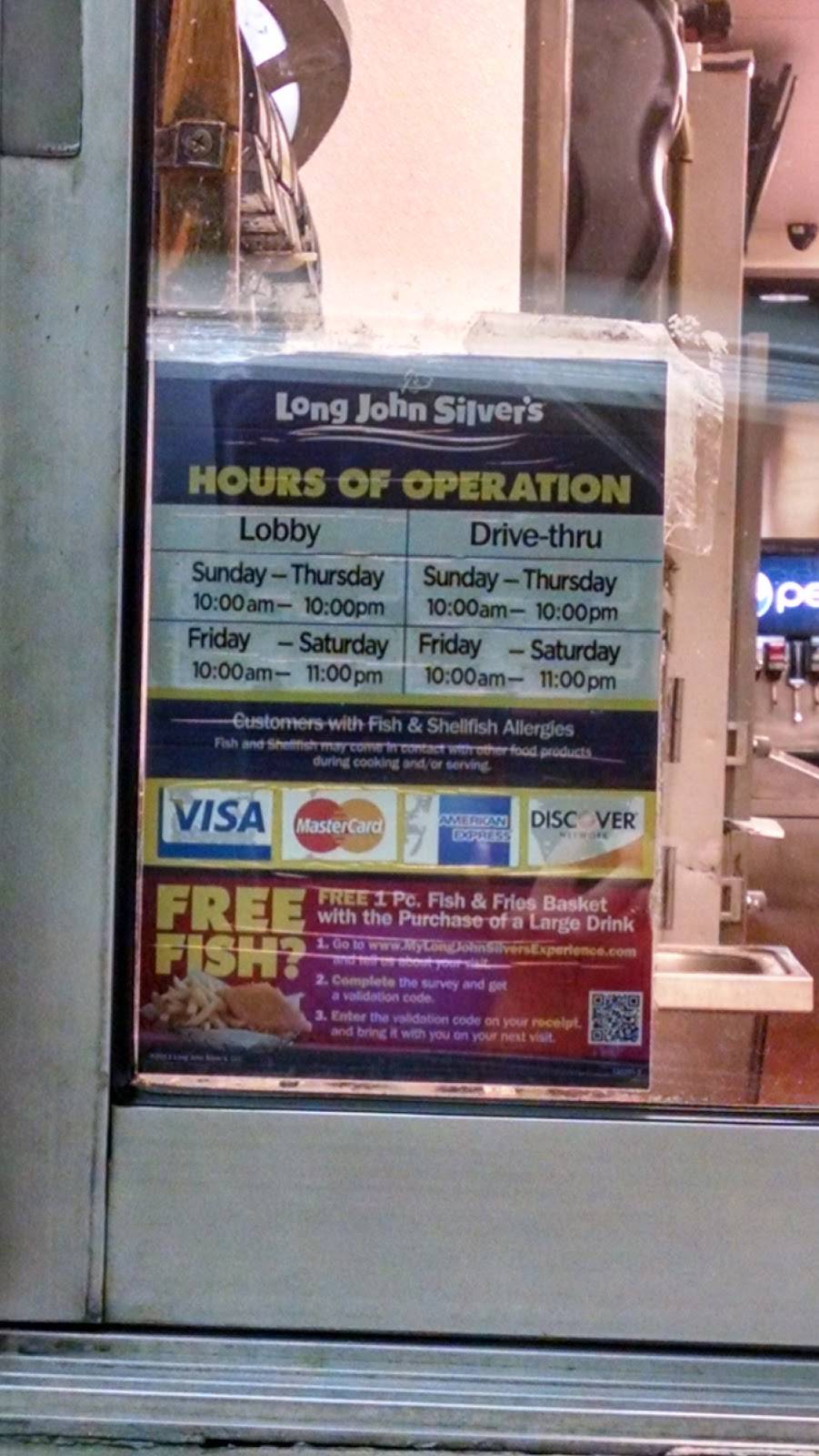 Long John Silvers | restaurant | 1505 N Locust Ave, Lawrenceburg, TN 38464, USA | 9317627001 OR +1 931-762-7001