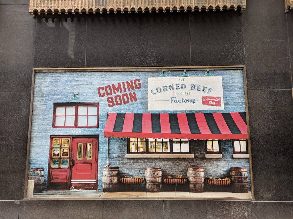The Corned Beef Factory Sandwich Shop | restaurant | 1016 W Lake St, Chicago, IL 60607, USA | 3126662536 OR +1 312-666-2536