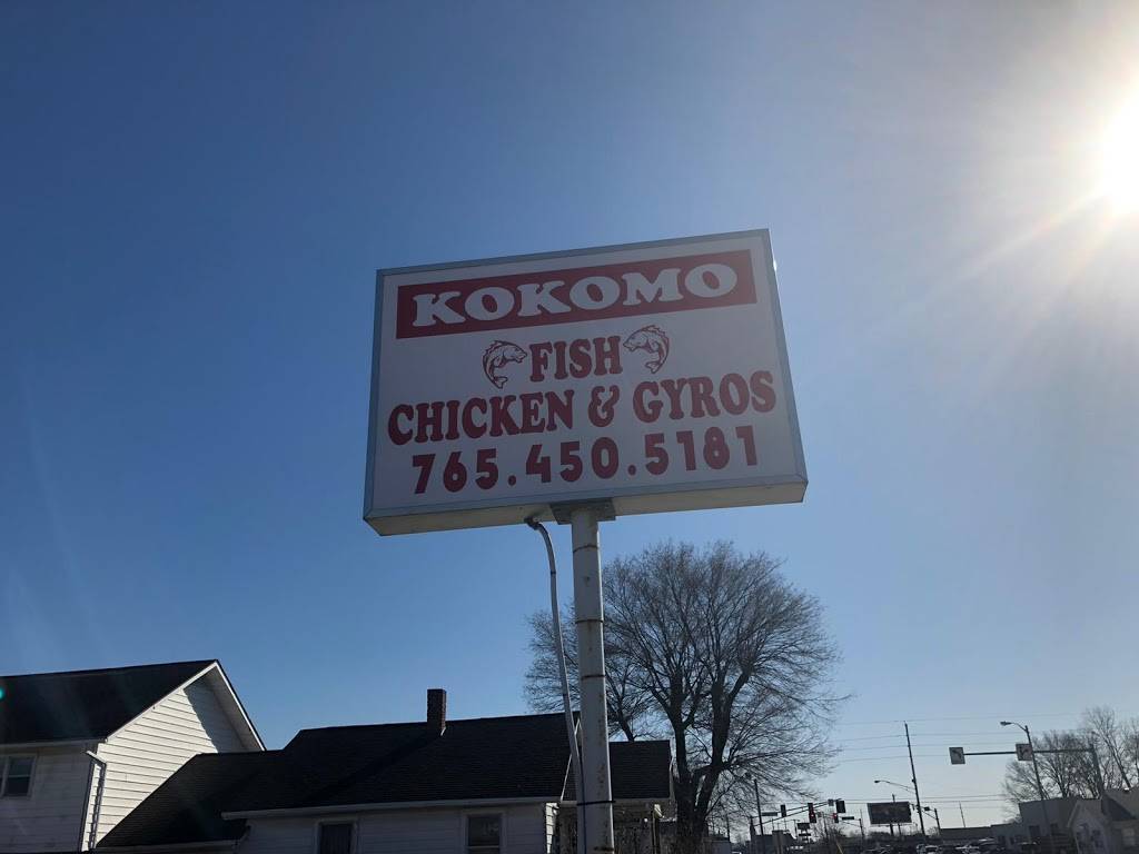 Kokomo fish chicken and gyros | restaurant | 2134 N Washington St, Kokomo, IN 46901, USA | 7654505181 OR +1 765-450-5181