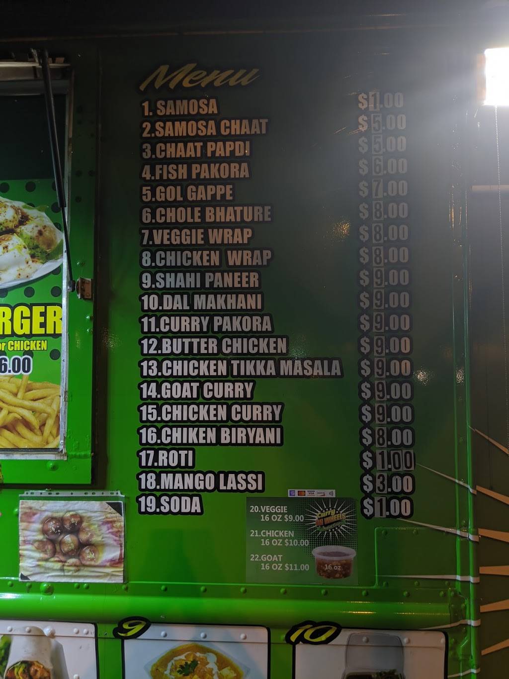 Curry on whells | restaurant | 3818 E Hammer Ln, Stockton, CA 95212, USA | 5103599999 OR +1 510-359-9999