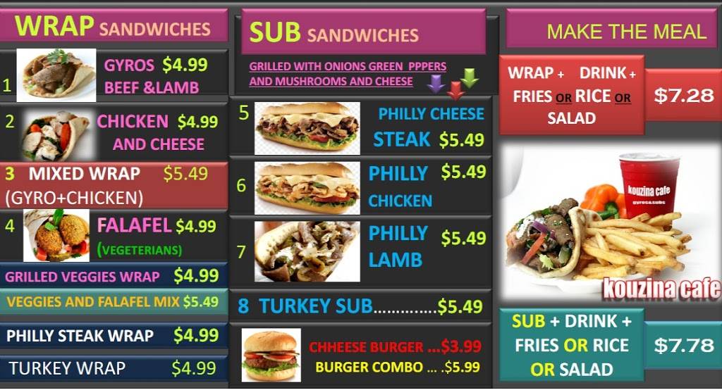 Kouzina Cafe | restaurant | 3955 Nolensville Pike, Nashville, TN 37211, USA | 6155690249 OR +1 615-569-0249