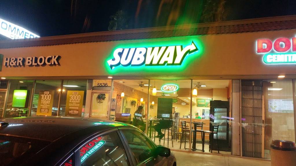 Subway Restaurants | restaurant | 5536 Whittier Blvd, Los Angeles, CA 90022, USA | 3237201573 OR +1 323-720-1573