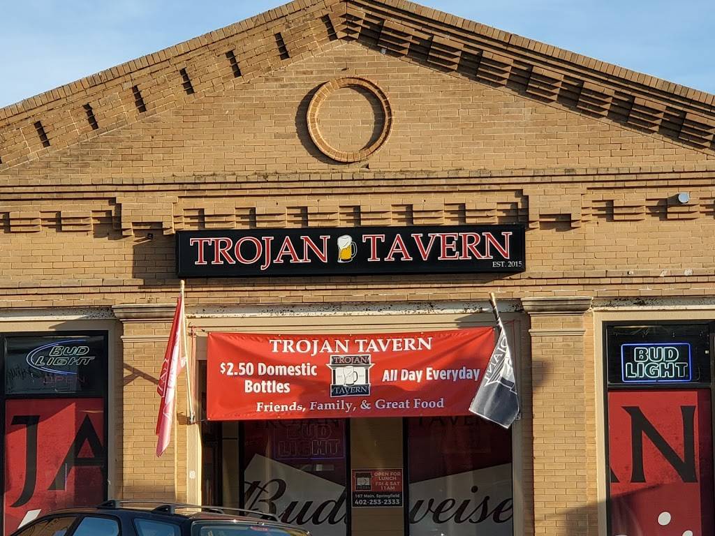 Trojan Tavern | restaurant | 167 Main St, Springfield, NE 68059, USA | 4022532333 OR +1 402-253-2333
