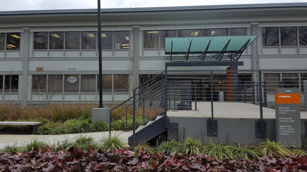 Dilettante Mocha Café | cafe | Bellefield Office Park, Conifer Building, 1450 114th Ave SE #120, Bellevue, WA 98004, USA | 4254514086 OR +1 425-451-4086