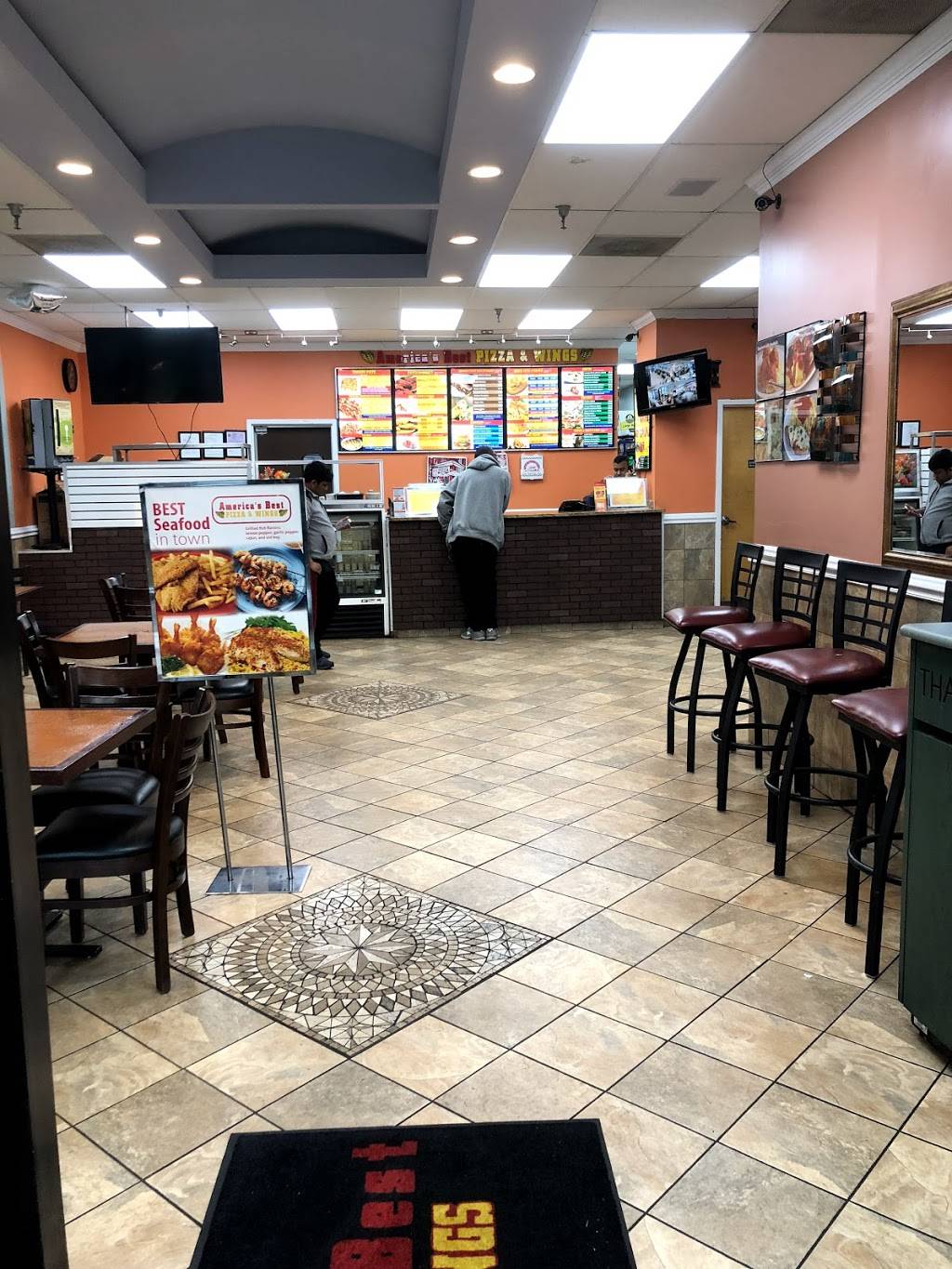 Americas Best Pizza and Wings | restaurant | 4821 Marlboro Pike, Capitol Heights, MD 20743, USA | 3017350202 OR +1 301-735-0202