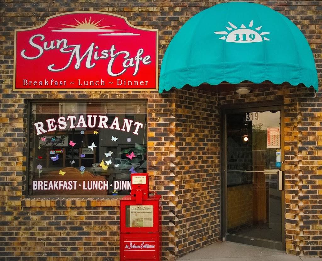 Sunmist Cafe | restaurant | 319 E Walworth Ave, Delavan, WI 53115, USA | 2627409050 OR +1 262-740-9050