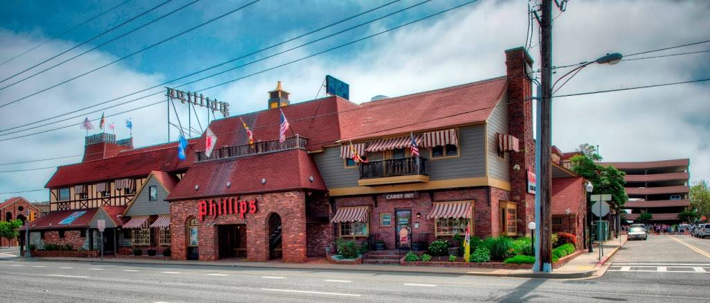 Phillips Crab House | restaurant | 2004 North Philadelphia Avenue, Ocean City, MD 21842, USA | 4102896821 OR +1 410-289-6821
