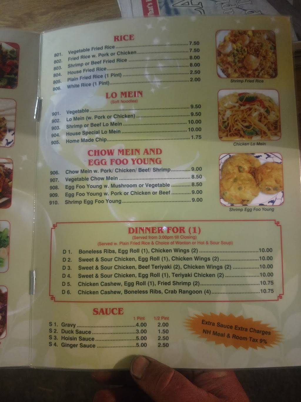 Phu Jee | restaurant | 55 Main St, Meredith, NH 03253, USA | 6032791129 OR +1 603-279-1129