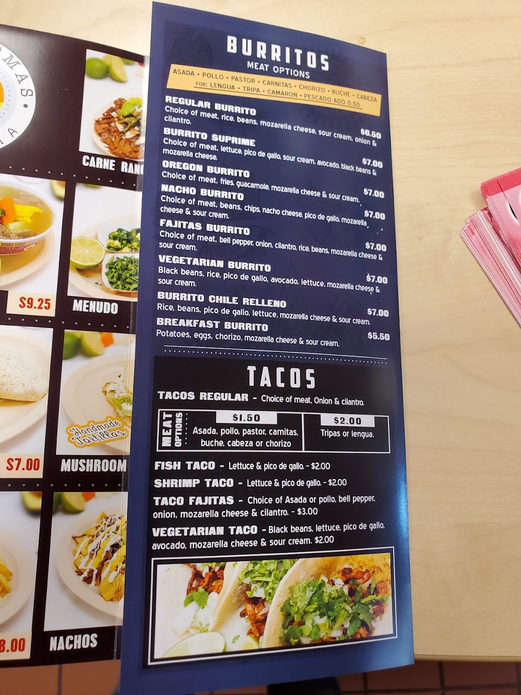 Taqueria Las Palomas | restaurant | 13036 SE Stark St, Portland, OR 97233, USA | 5037544391 OR +1 503-754-4391